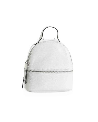 white steve madden backpack