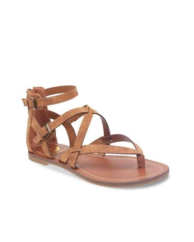 guess black gladiator sandals