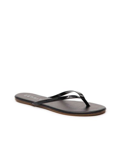 esprit party flip flops