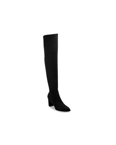 Marc Fisher Luley Over The Knee Boot in Black | Lyst
