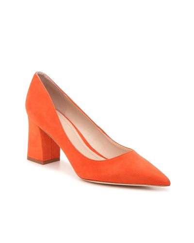 marc fisher orange heels