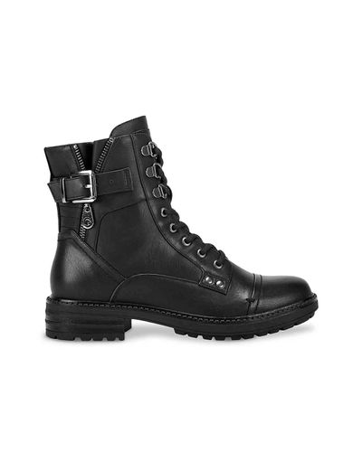 g by guess combat boot