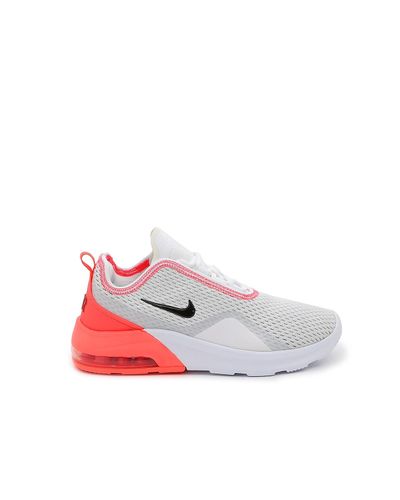 Nike Synthetic Air Max Motion 2 Sneaker in White/Orange (White) - Lyst