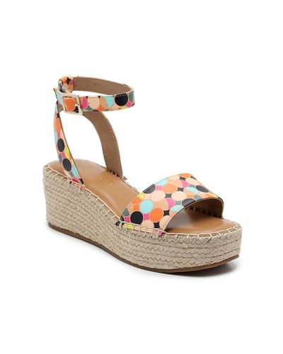 Kelly & Katie Faydrena Espadrille Wedge Sandal in Brown - Lyst