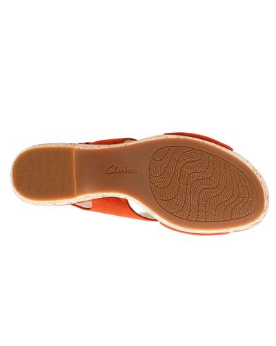 clarks maritsa lara orange