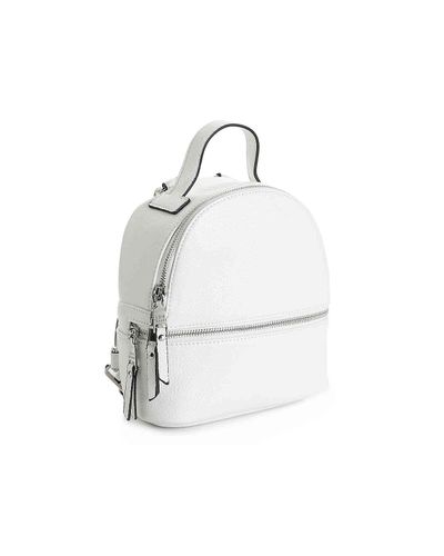 steve madden backpack white