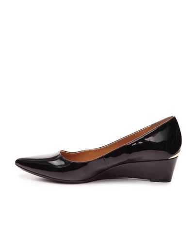 calvin klein wedge pumps