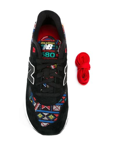 New Balance 580 Elite Edition Sneakers In Black Lyst