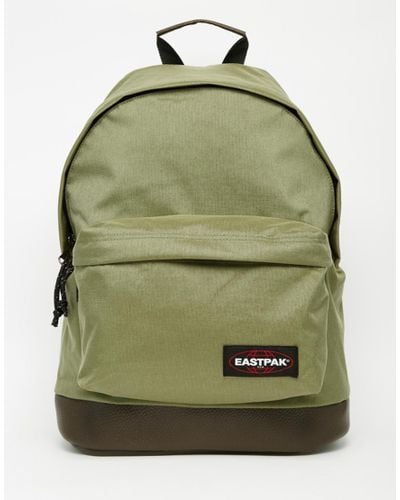 eastpak khaki backpack