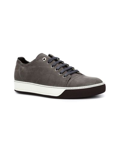 lanvin sneakers grey