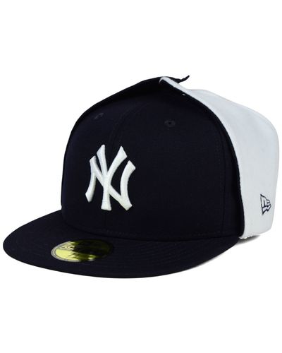yankees dog ear hat