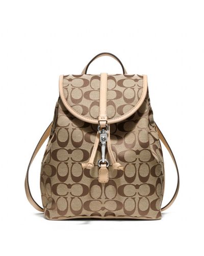 coach small backpack purse
