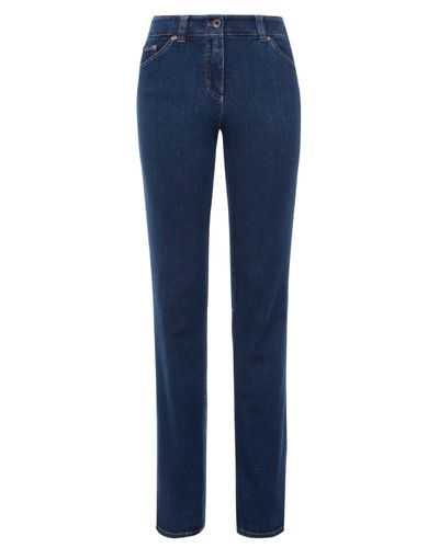 Gerry Weber Denim Roxy Perfect Fit Jeans in Dark Denim (Blue) - Lyst
