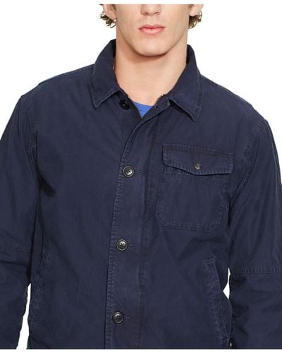 bomber jacket and polo