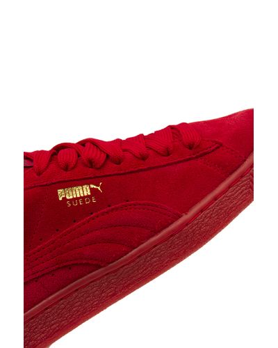 puma mono iced red