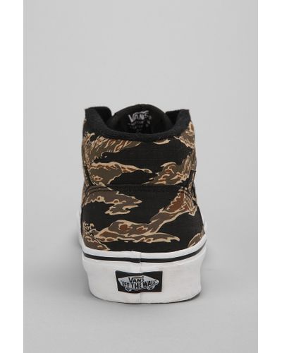 vans tiger camo