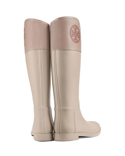 tory burch classic rain boots