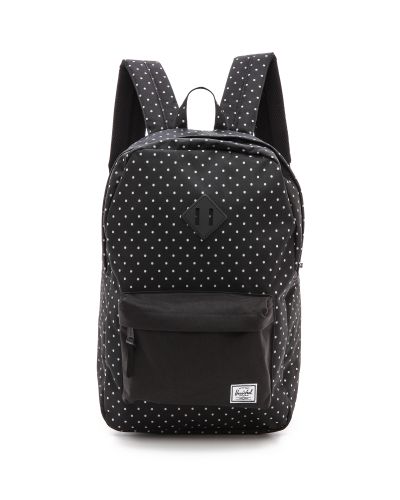 herschel polka dot backpack
