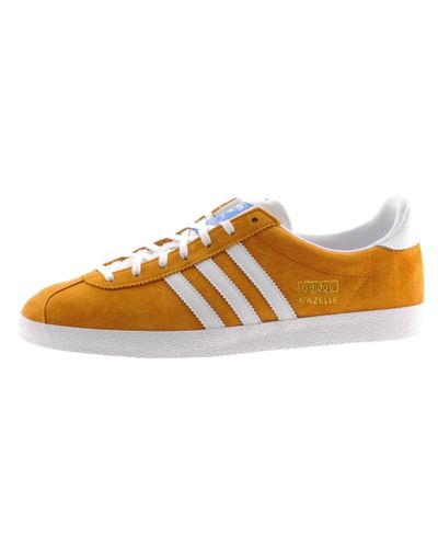 adidas Originals Gazelle Og Trainers in Yellow for Men - Lyst