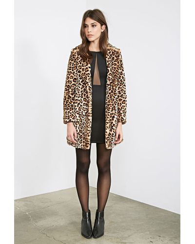 forever new leopard coat