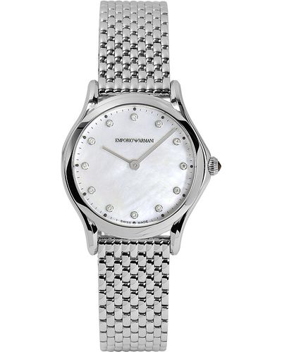 diamond armani watch