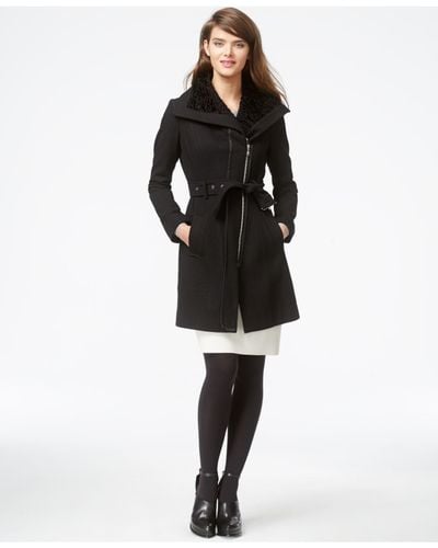 black guess coat