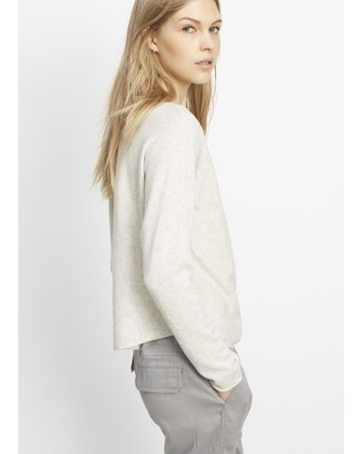 vince sea leaf cardigan