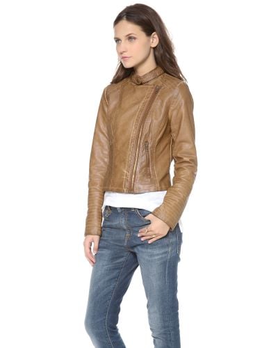 bb dakota faux leather jacket