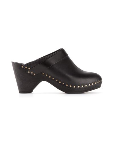 Isabel Marant Towson Clogs in Black - Lyst