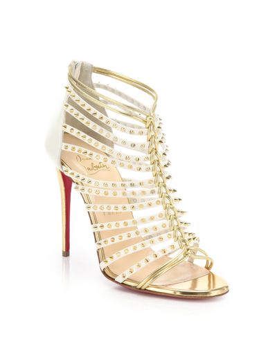 christian louboutin so me 70 studded leather sandals