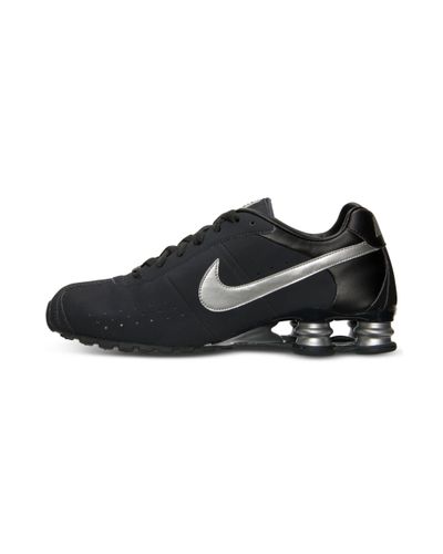 nike shox classic cinza