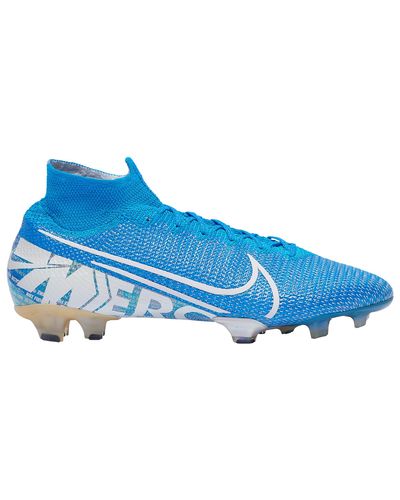 Nike Mercurial Superfly 7 Elite Fg Soccer Shoes In Blue For Men Lyst Nike Mercurial Superfly 7 Elite Fg Soccer Shoes In Blue For Men Lyst