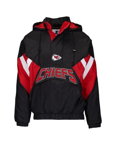 chiefs pullover starter jacket