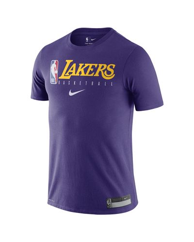 Nike Synthetic Nba Graphic Practice T-shirt in Purple for Men - Lyst