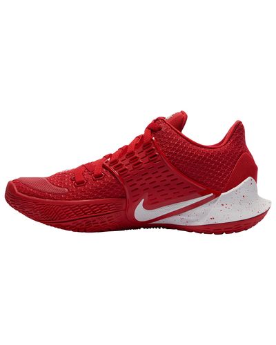 kyrie 2 red white