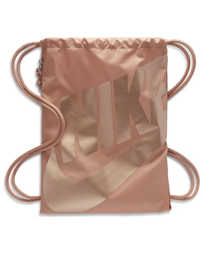 nike heritage gymsack pink
