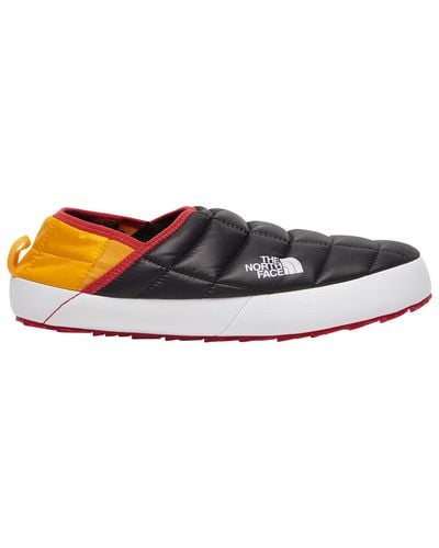 north face slippers mens yellow