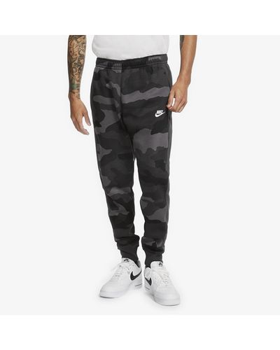 Nike Sportswear Club Fleece Camo Joggers in Dark Grey/Anthracite (Gray) for  Men - Lyst