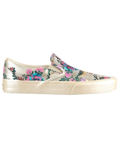vans slip on festival satin