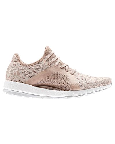 women's pure boost x element running shoes  blue/green