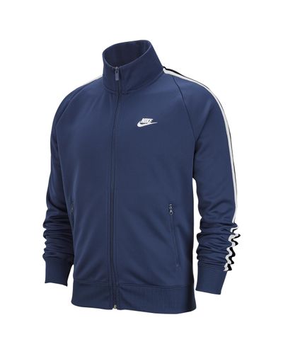 nike tribute jacket blue
