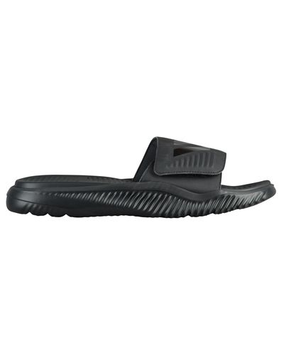 adidas alphabounce slides black
