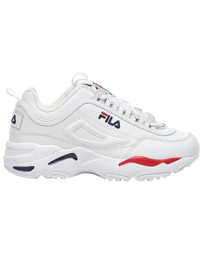 Fila Suede Disruptor Ii X Ray Tracer in White/Navy/Red (White) - Lyst