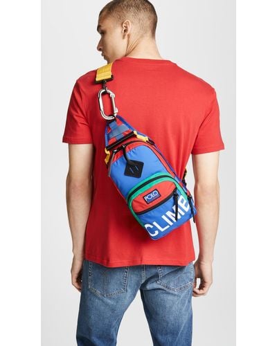 polo hi tech crossbody bag