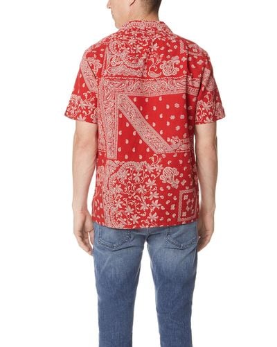 red bandana polo