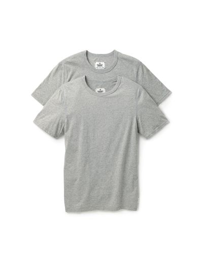 Reigning Champ Cotton T-shirt 2 Pack in Blue for Men - Lyst