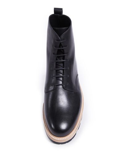 Clarks Leather Lorwin Mali Boots in Black for Men - Lyst