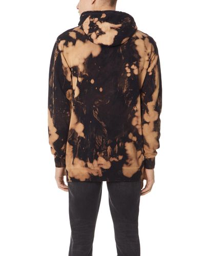 obey bleached moletom com capuz