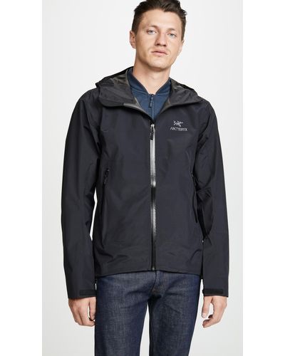 Arc Teryx Synthetic Zeta Sl Jacket In Black For Men Lyst