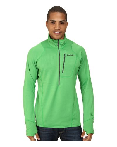 patagonia r1 pullover mens large blue